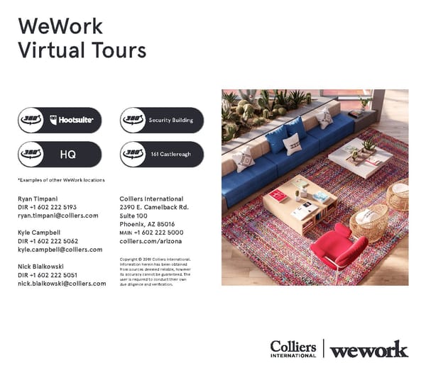 WeWork Virtual Tours Microsite - Page 1